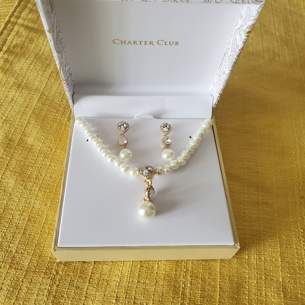 Necklace and Earrings